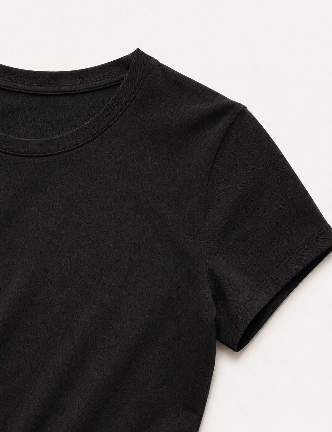 Alternative view of Camiseta Manga Corta Negra