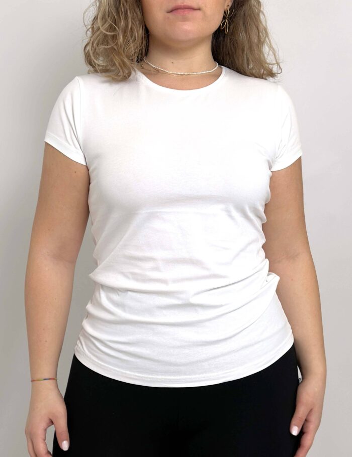 Camiseta Manga Corta Blanca