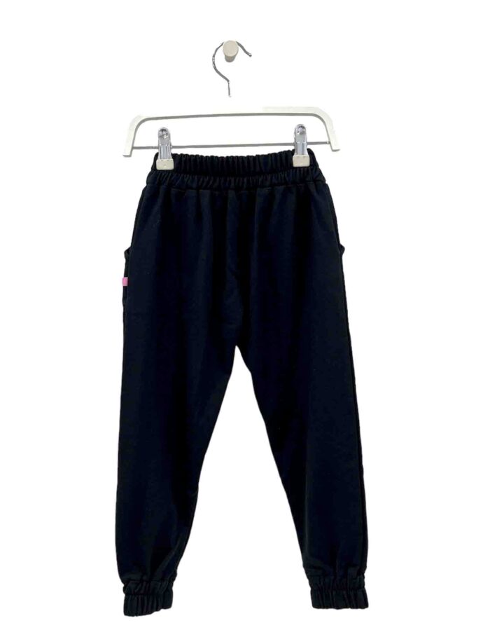 Pantalón Felpa Lazo Negro Niña - Imagen 5