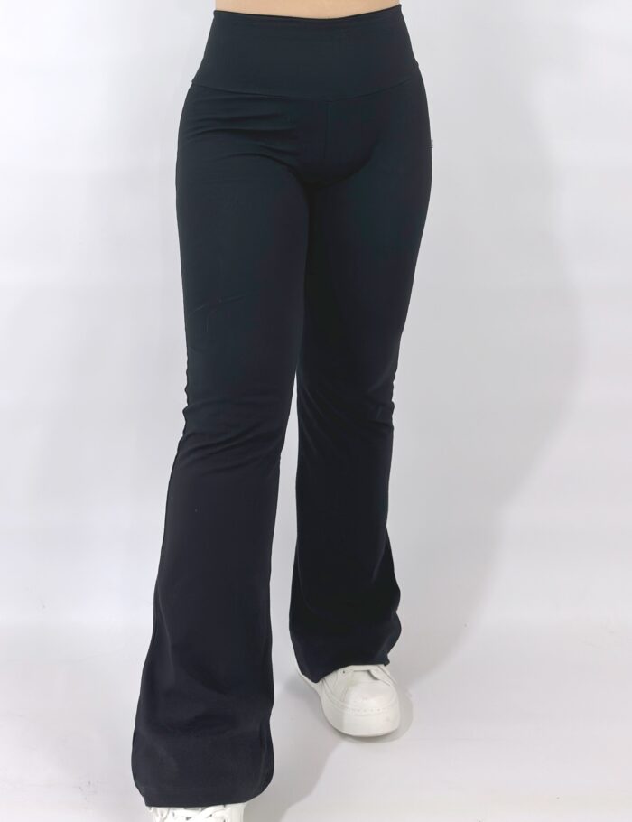 Legging Campana Cintura Alta Negro - Imagen 5
