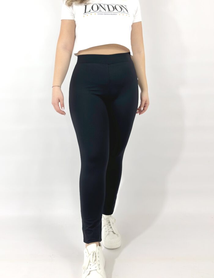 Legging Brillo Push-up Negro - Imagen 3