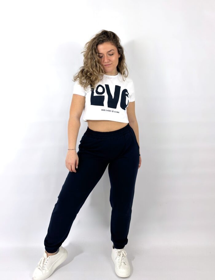 Camiseta Crop Love