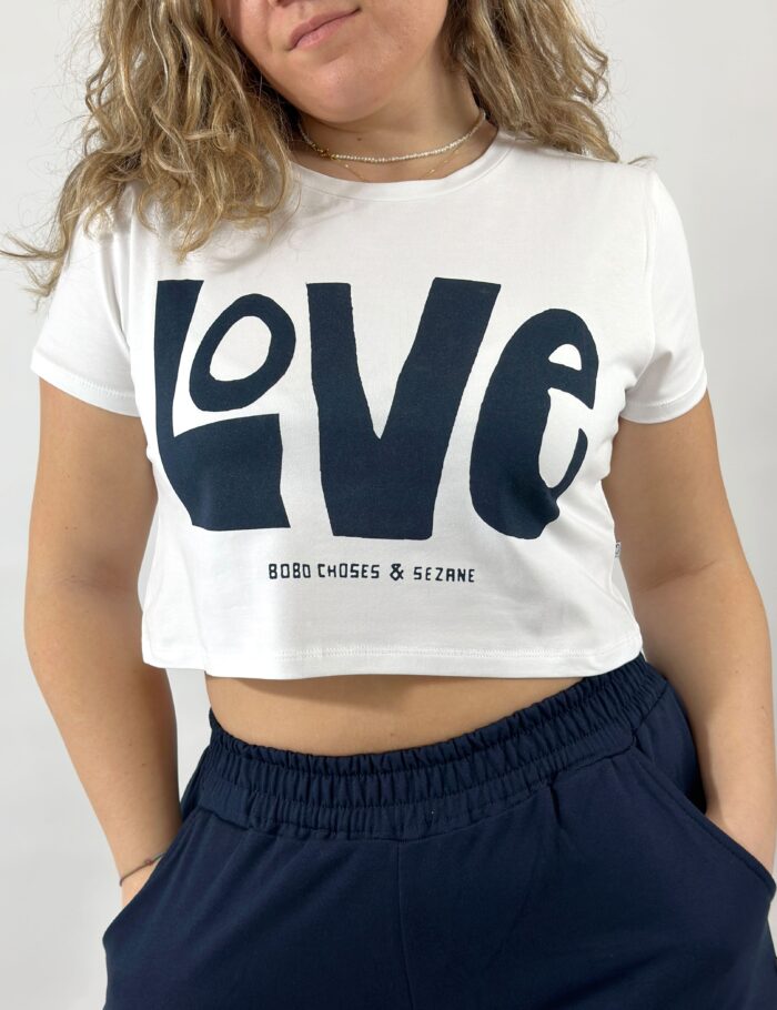 Camiseta Crop Love - Imagen 3