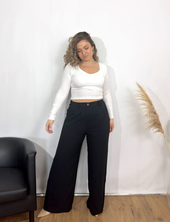 Top Escote Corazón Blanco - Imagen 3