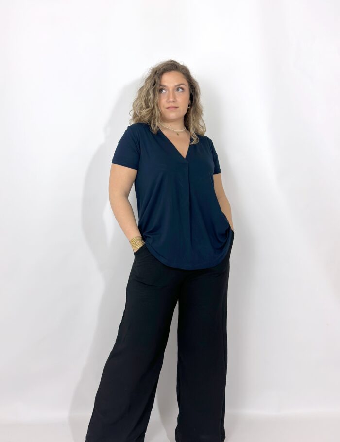 Camiseta Pliegue Marino - Imagen 2