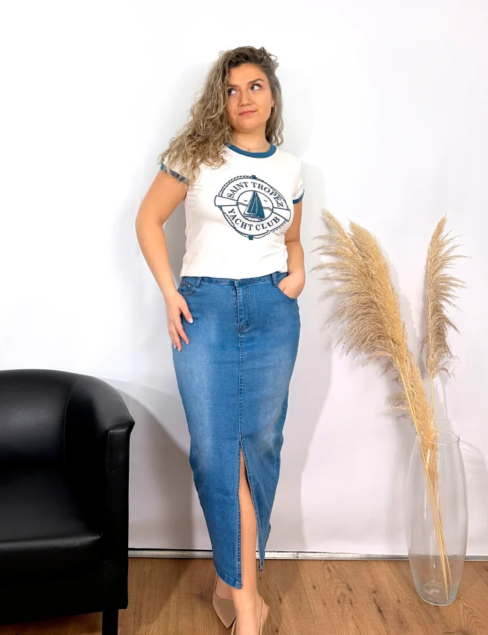 Camiseta Yacht Club Blanca