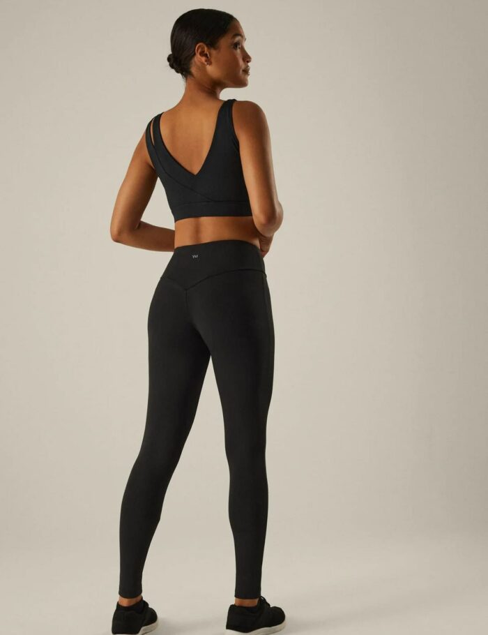 Legging Deportivo Bolsillo Interior Negro