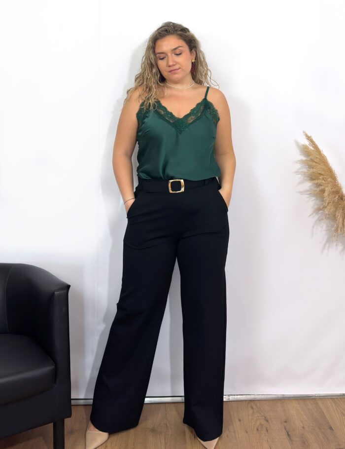 Top Lencero Raso Verde - Imagen 2