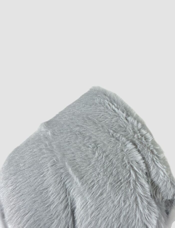 Manta Luxe Sherpa Gris - Imagen 4