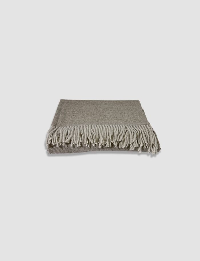 Bufanda Flecos Beige - Imagen 2