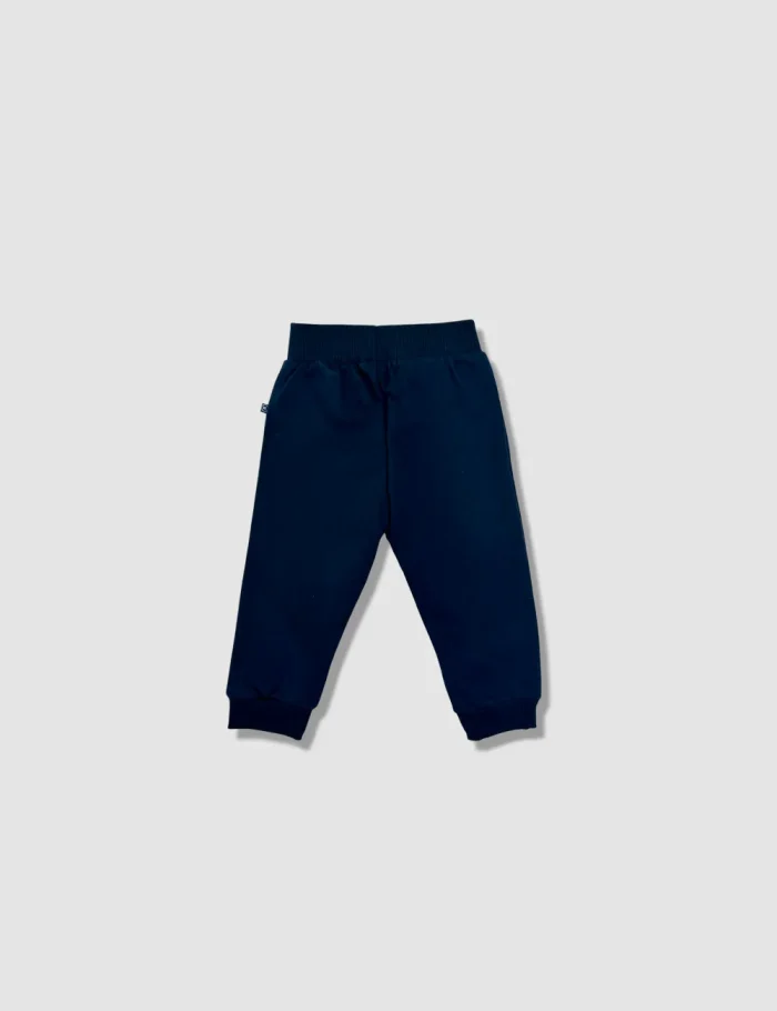 Jogger Felpa Bebé Marino - Imagen 2