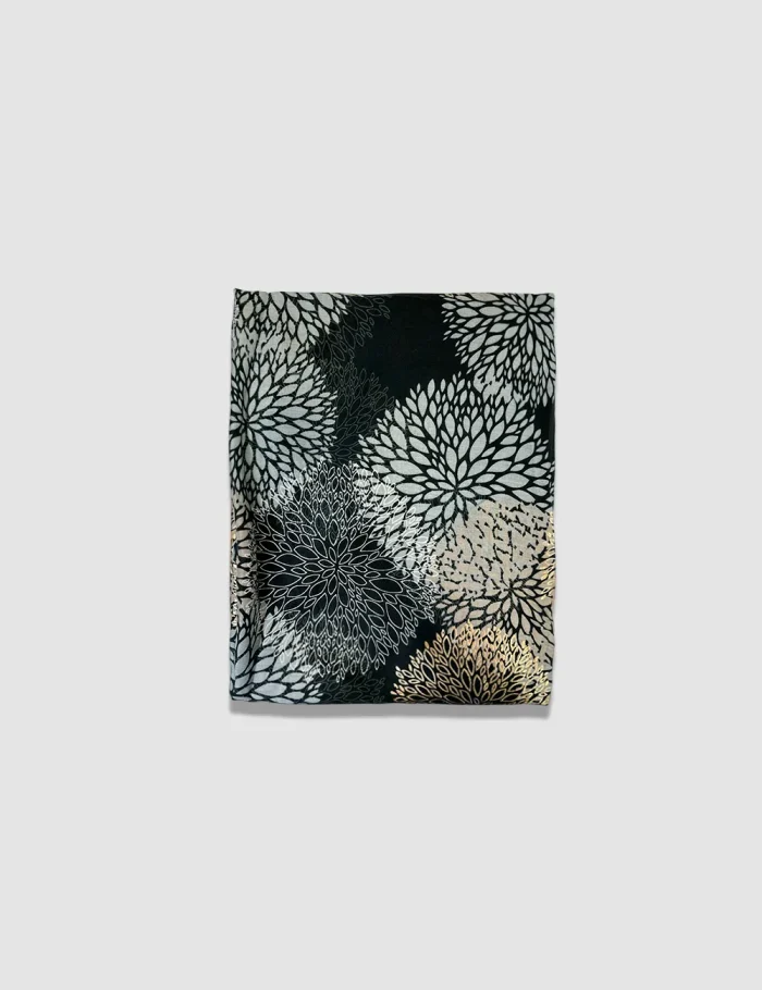 Pañuelo Estampado Negro
