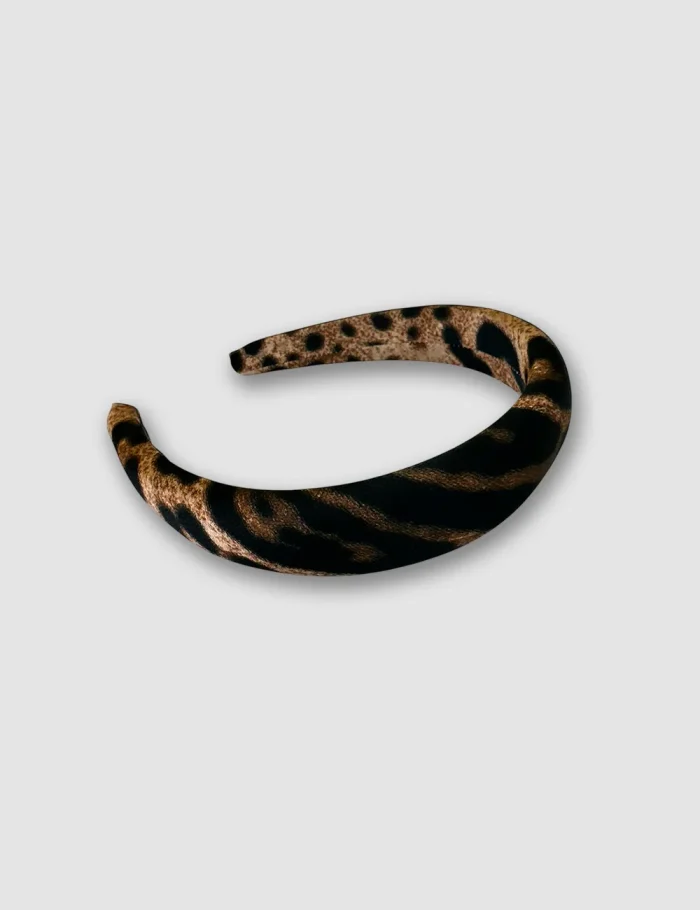 Diadema Animal Print Marrón - Imagen 2