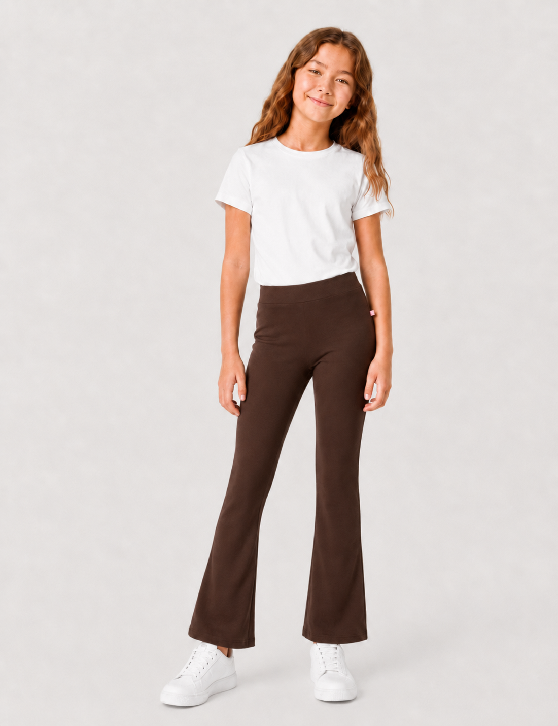Legging Flared Marrón