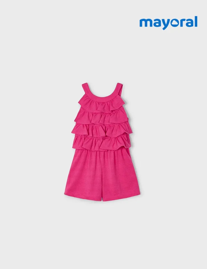 Mono Volantes Fucsia