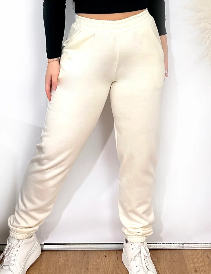 Jogger Felpa BSC Crema