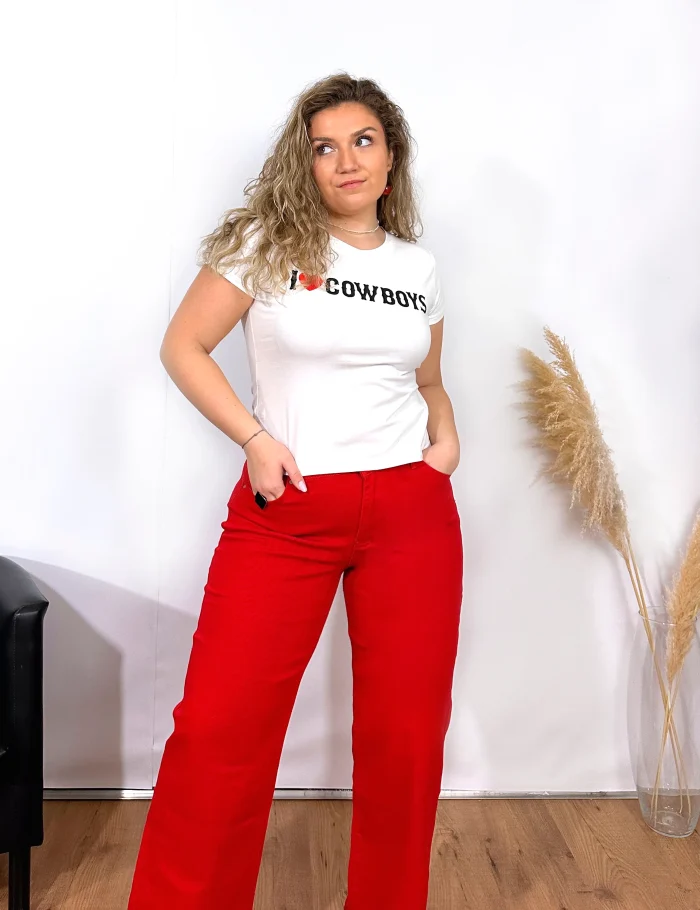 Camiseta Cowboys Blanca