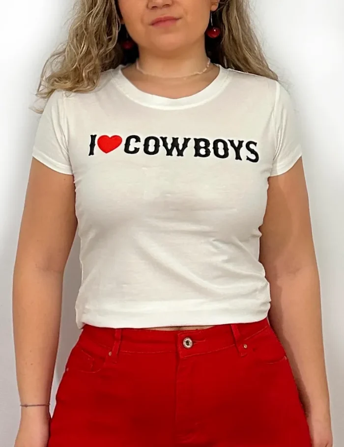 Camiseta Cowboys Blanca - Imagen 5