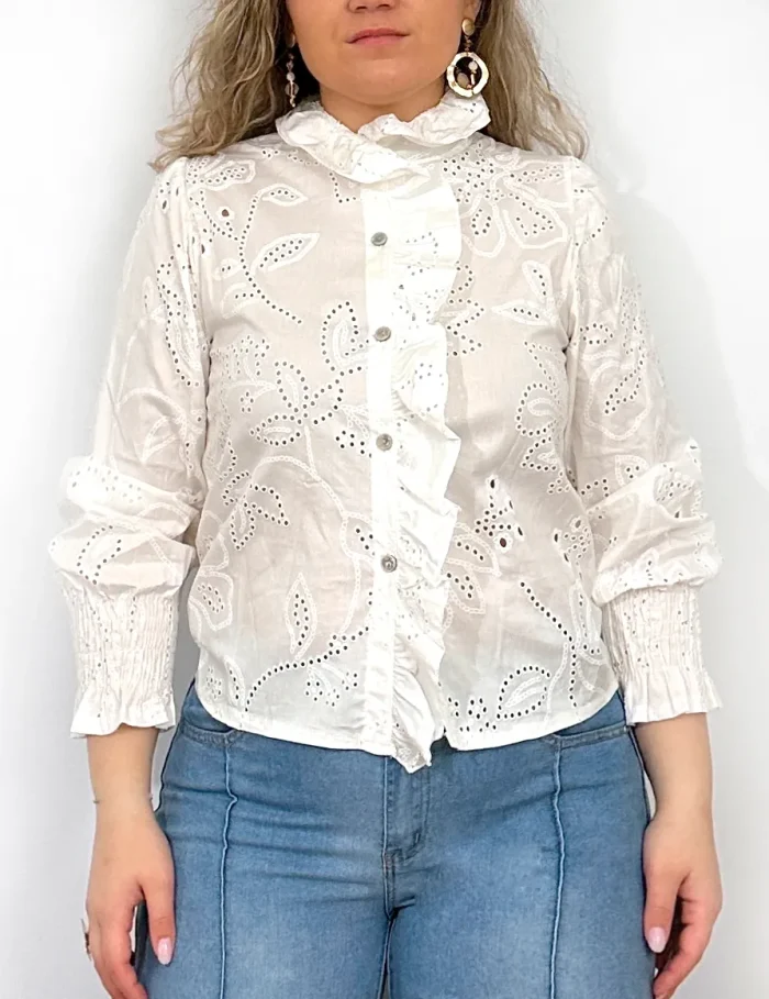 Camisa Calada Cuello Época - Imagen 4