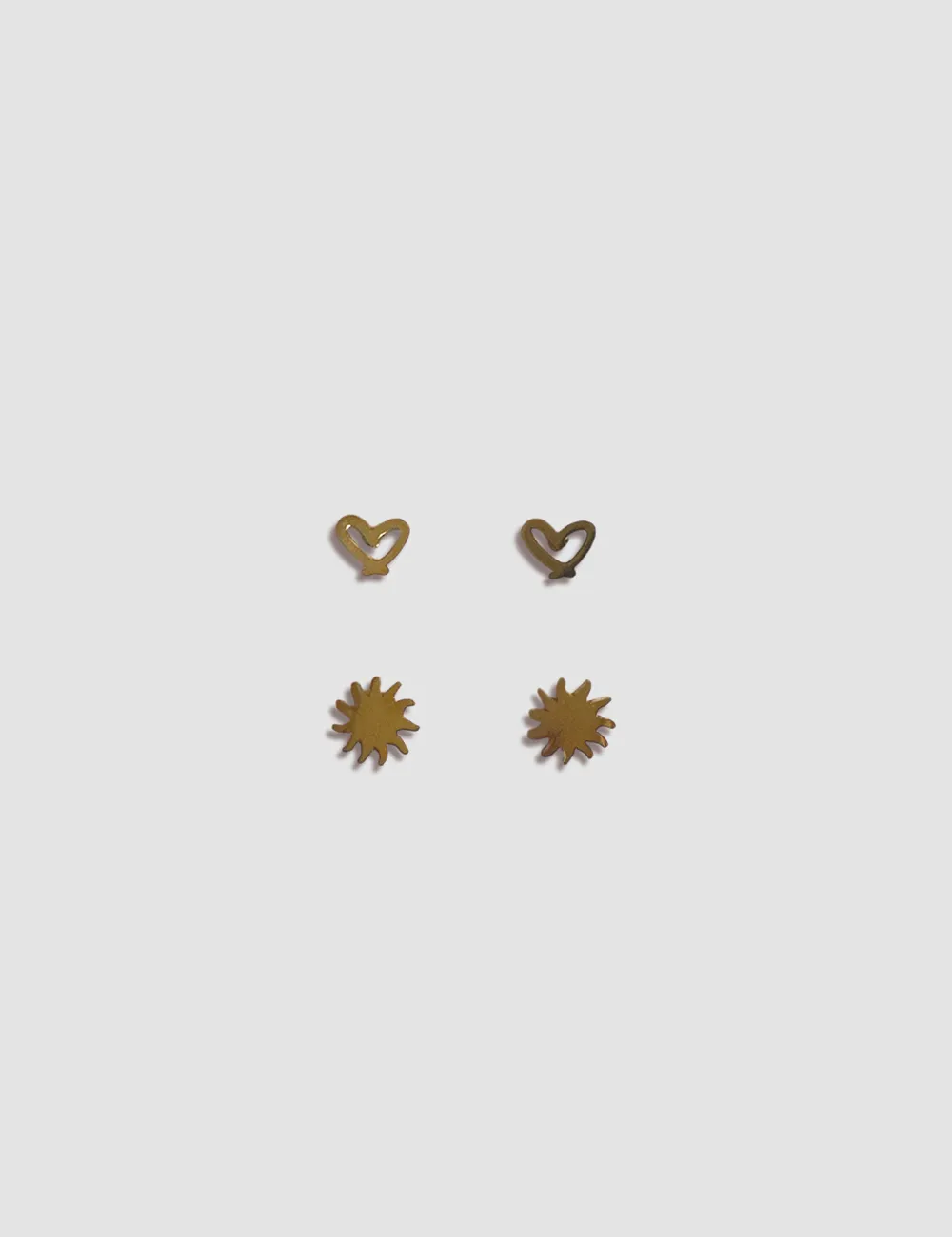 Pack Pendientes Dorados