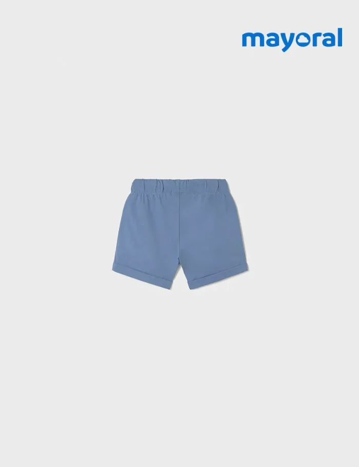 Bermuda Algodón Azul