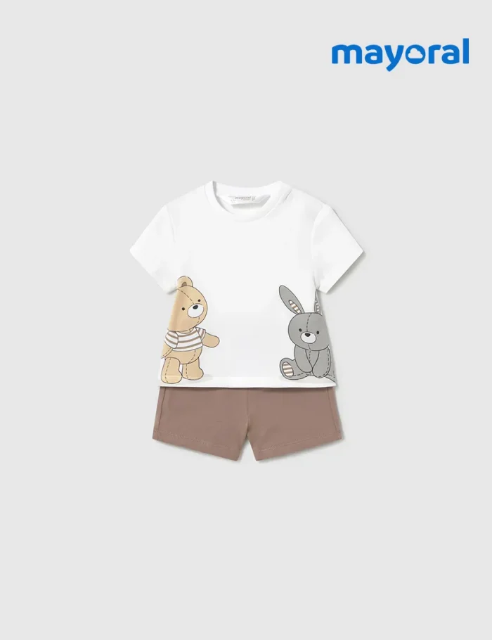 Conjunto Osito y Conejito