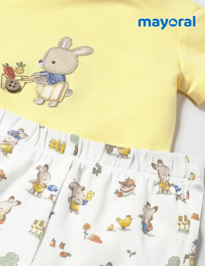 Conjunto Conejito Amarillo