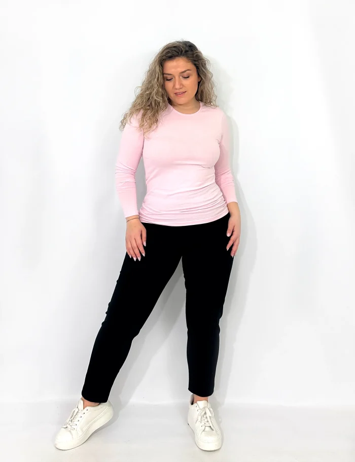 Camiseta Manga Larga Rosa - Imagen 2