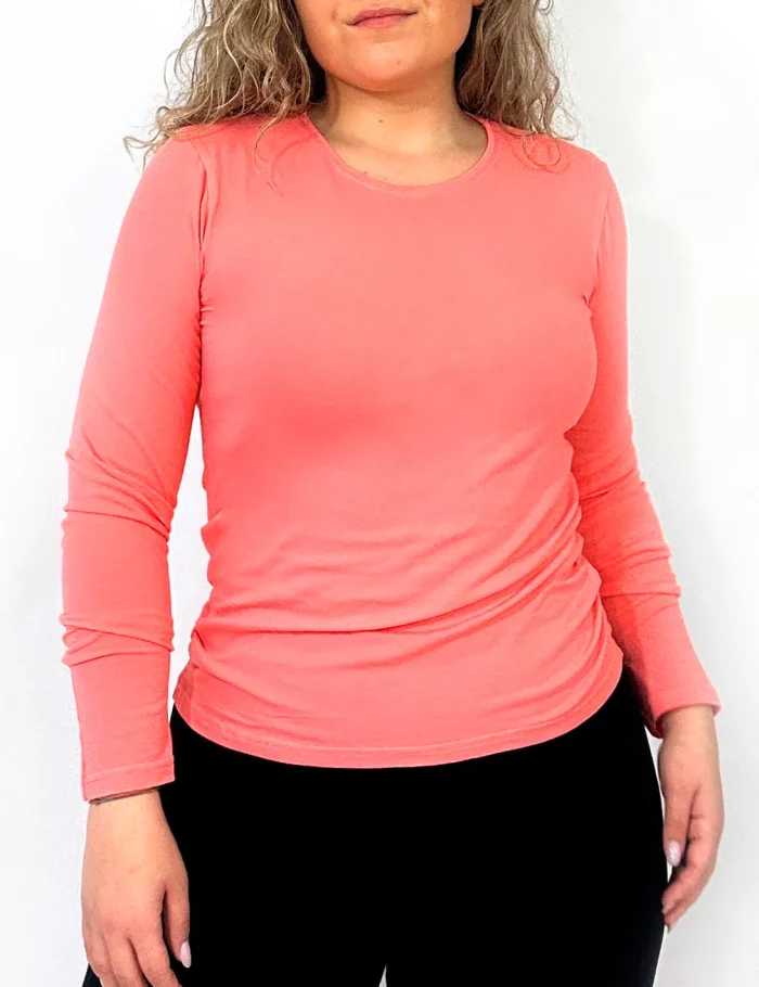 Camiseta Manga Larga Coral