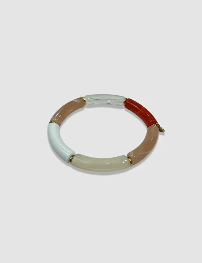 Pulsera Elástica Multicolor Coral - Imagen 4
