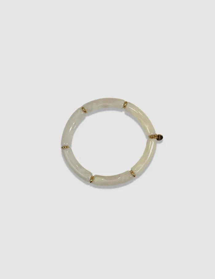 Pulsera Elástica Blanca