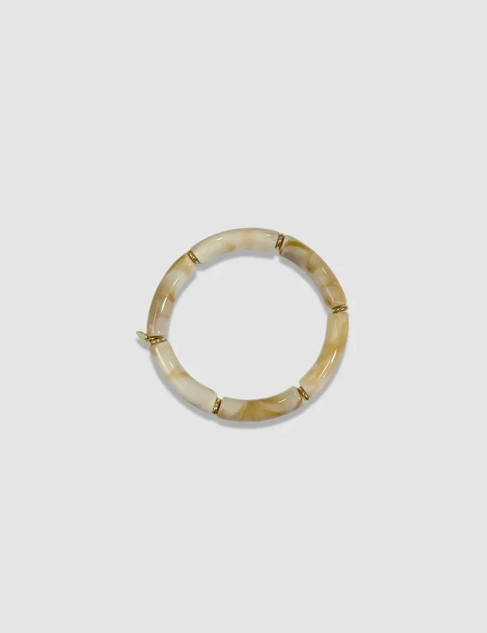 Pulsera Elástica Crema