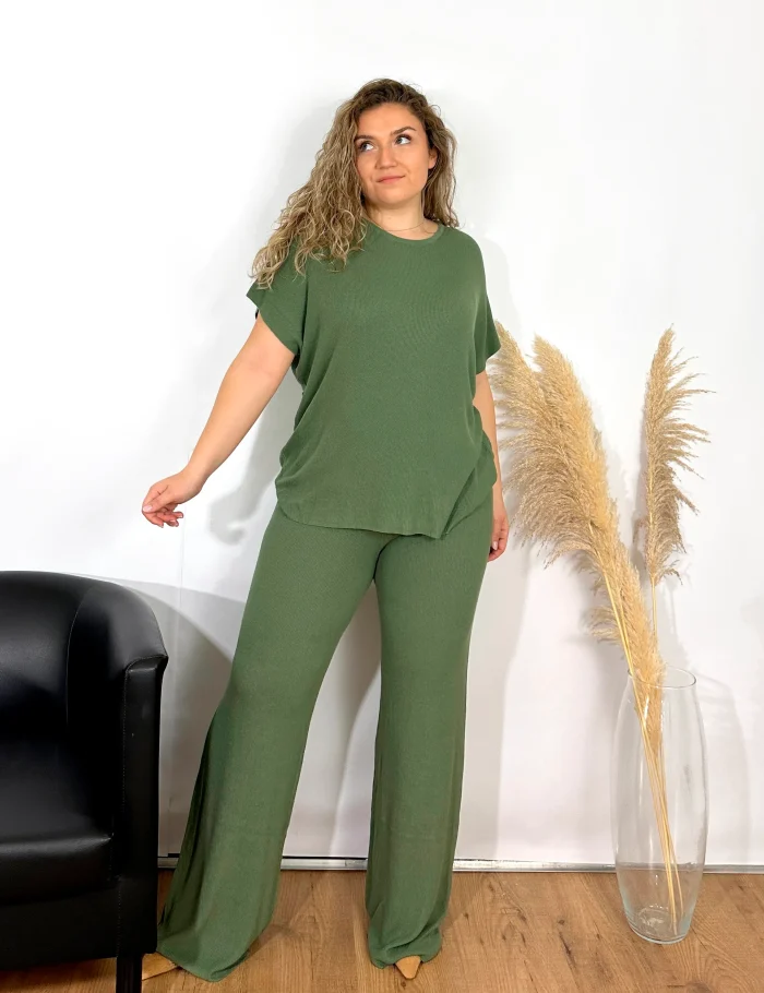 Conjunto Total Look Kaki