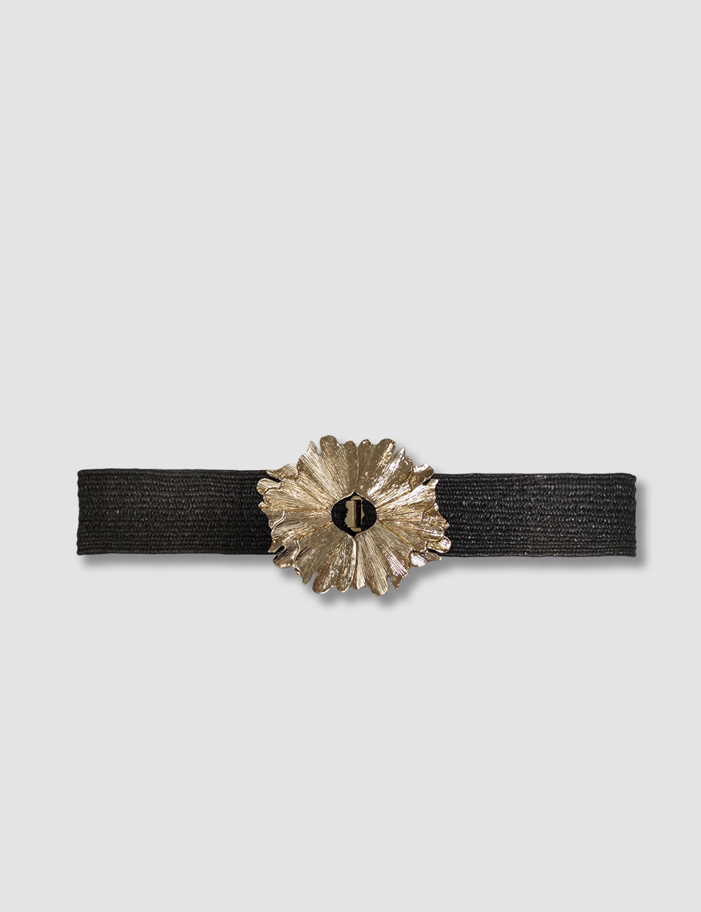 Cinturón Rafia Negro