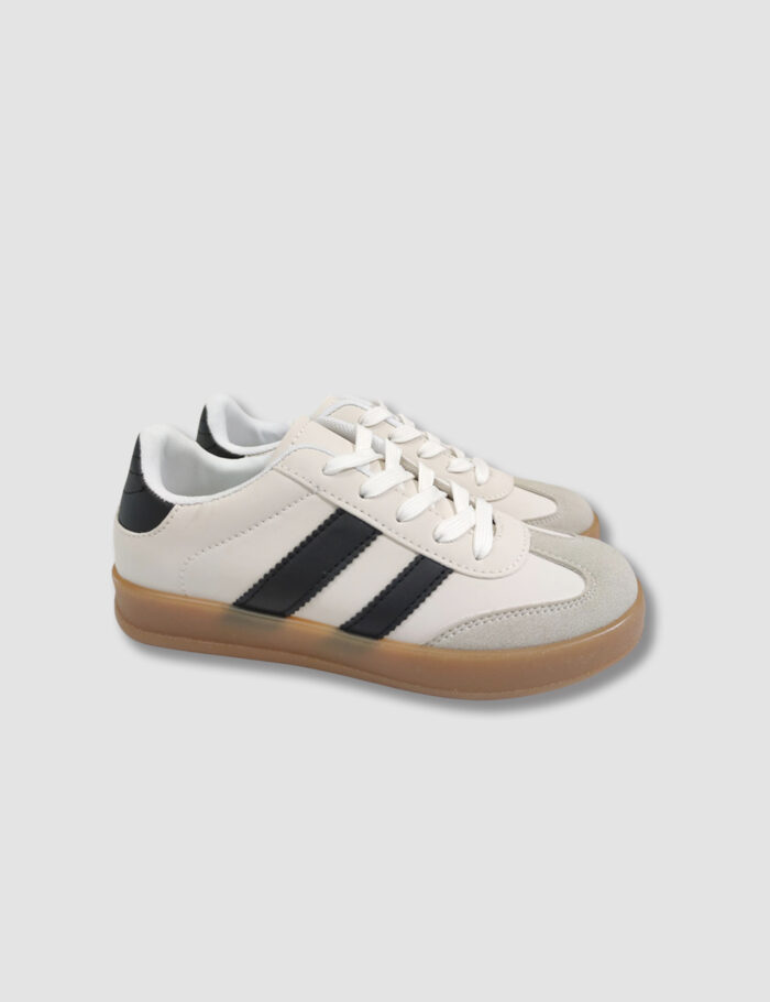 Deportivas Urban Beige/Negro - Imagen 2