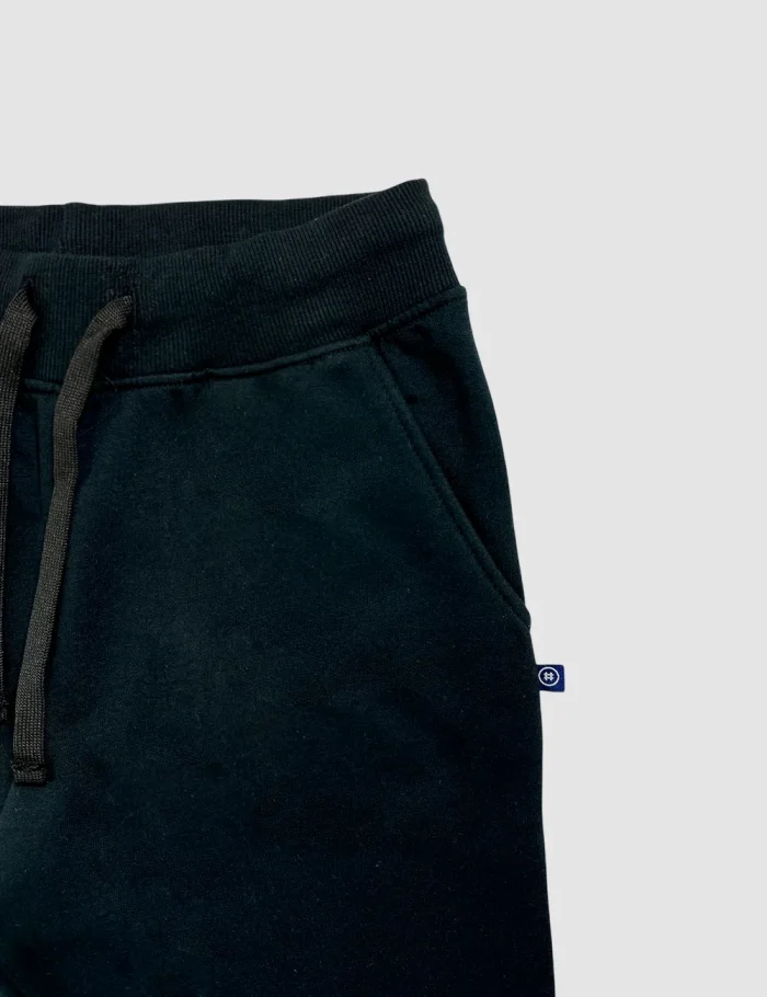 Jogger Básico Felpa Negro - Imagen 2