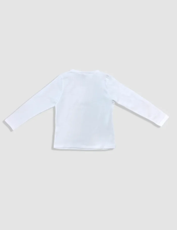Camiseta Manga Larga Blanca - Imagen 2