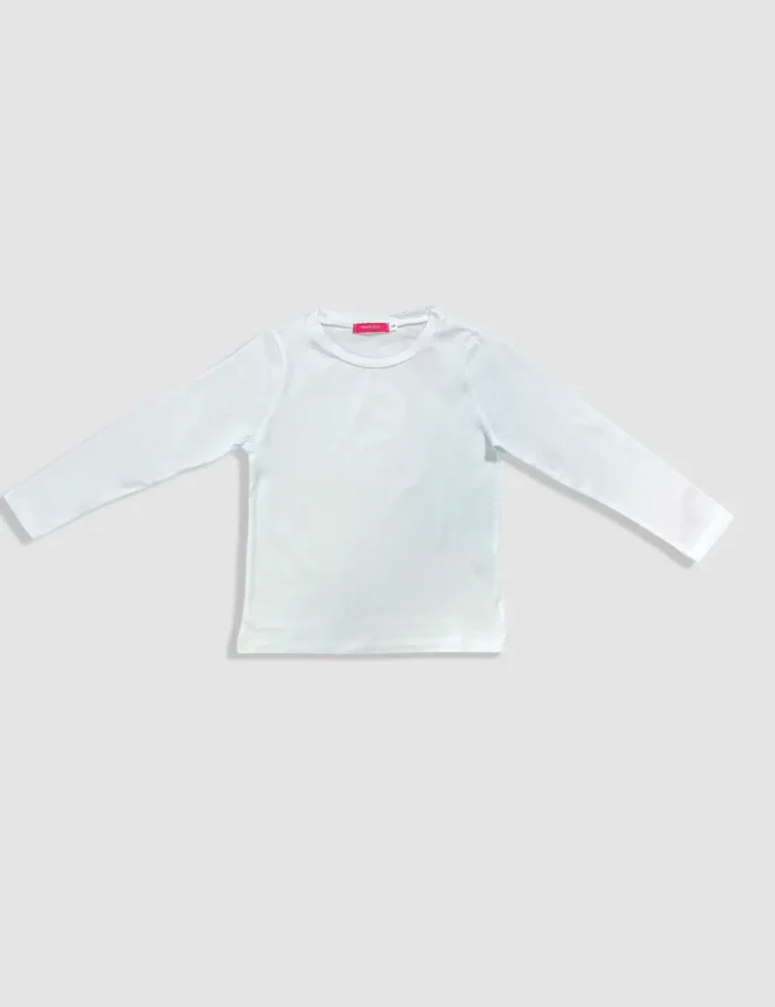 Camiseta Manga Larga Blanca