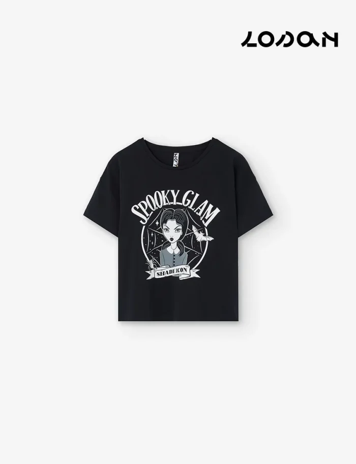 Camiseta Spooky Negra