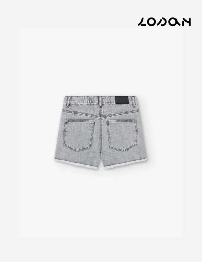 Short Denim Gris - Imagen 2
