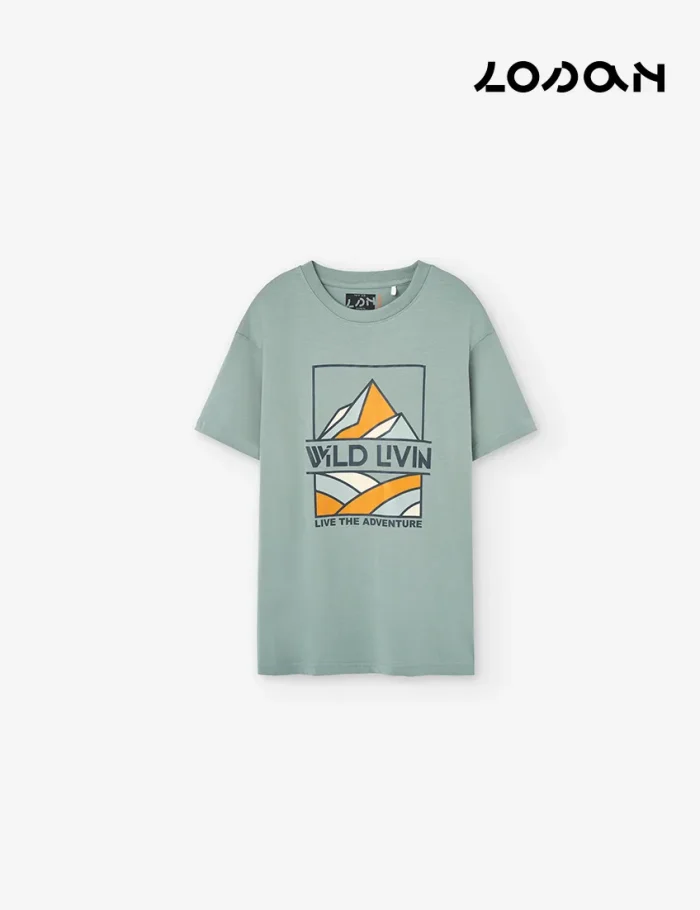 Camiseta Wild Livin Verde