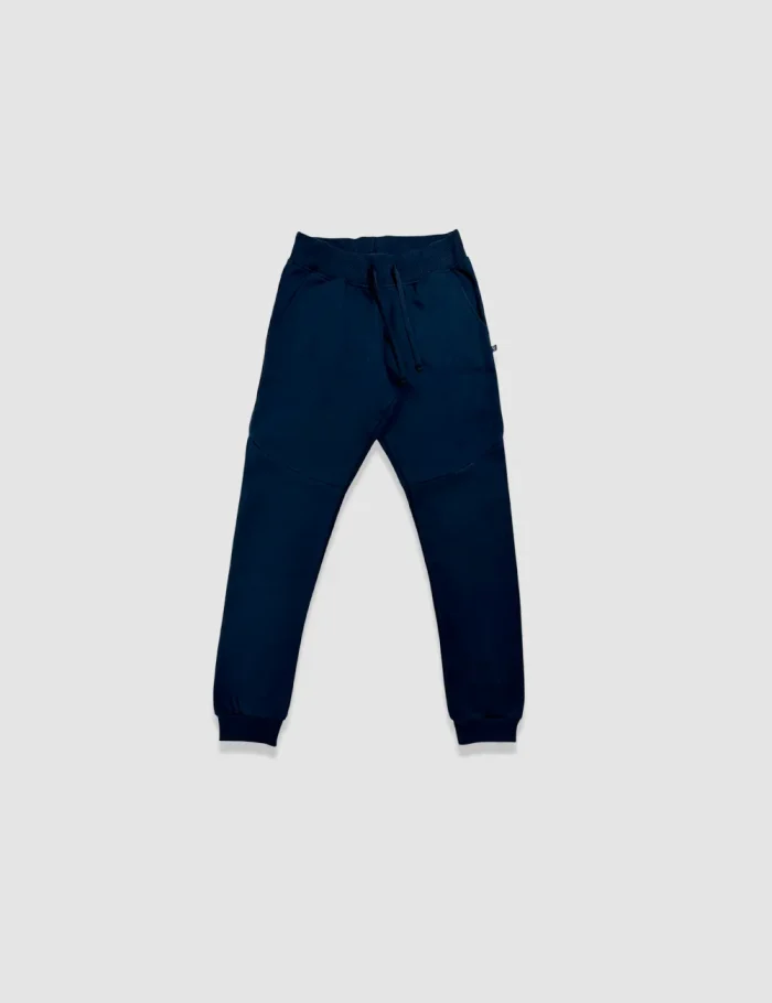 Jogger Básico Felpa Marino