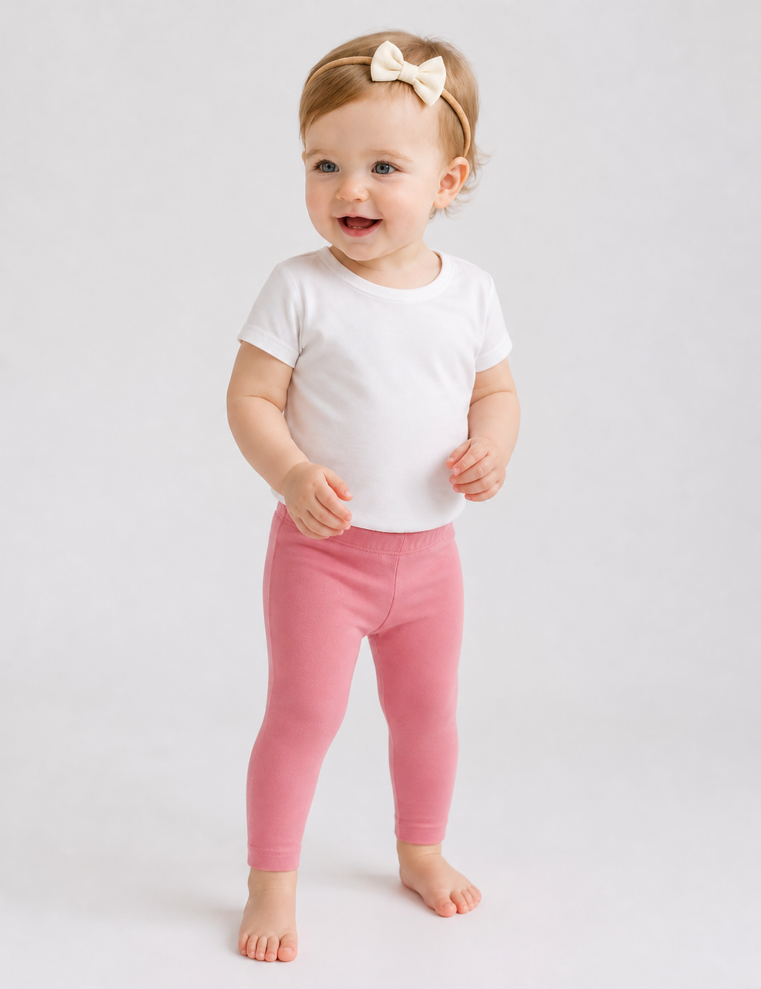 Legging Bebé Rosa