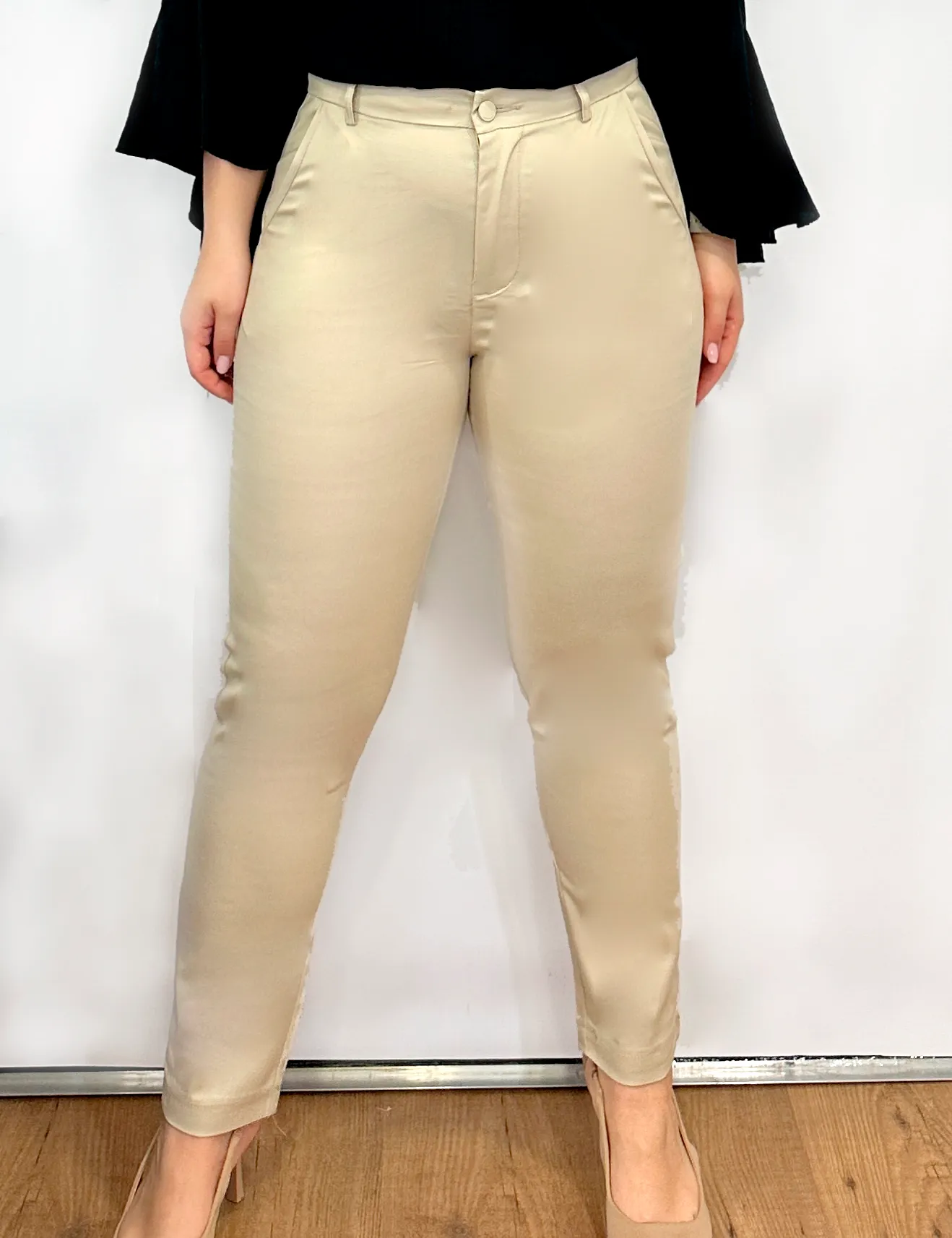 Pantalón Chino Beige