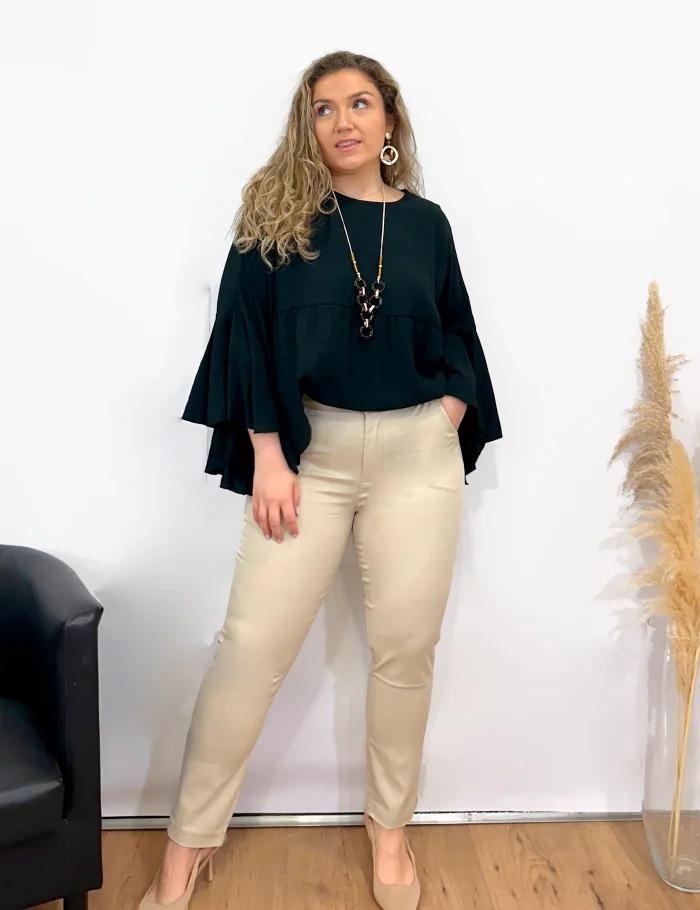 Pantalón Chino Beige - Imagen 4