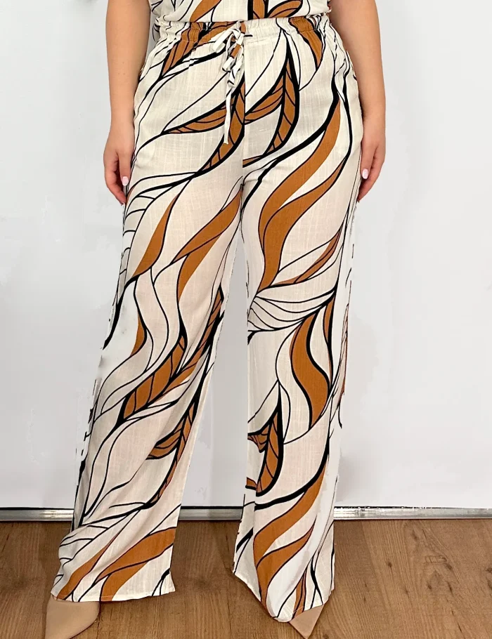 Pantalón Fluido Estampado