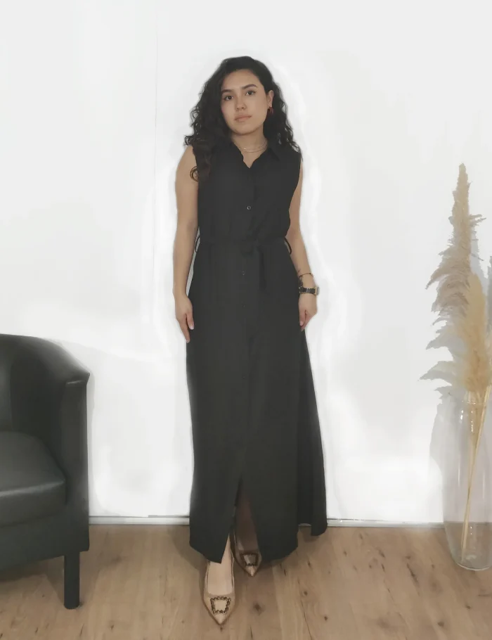 Vestido Maxi Negro - Imagen 2