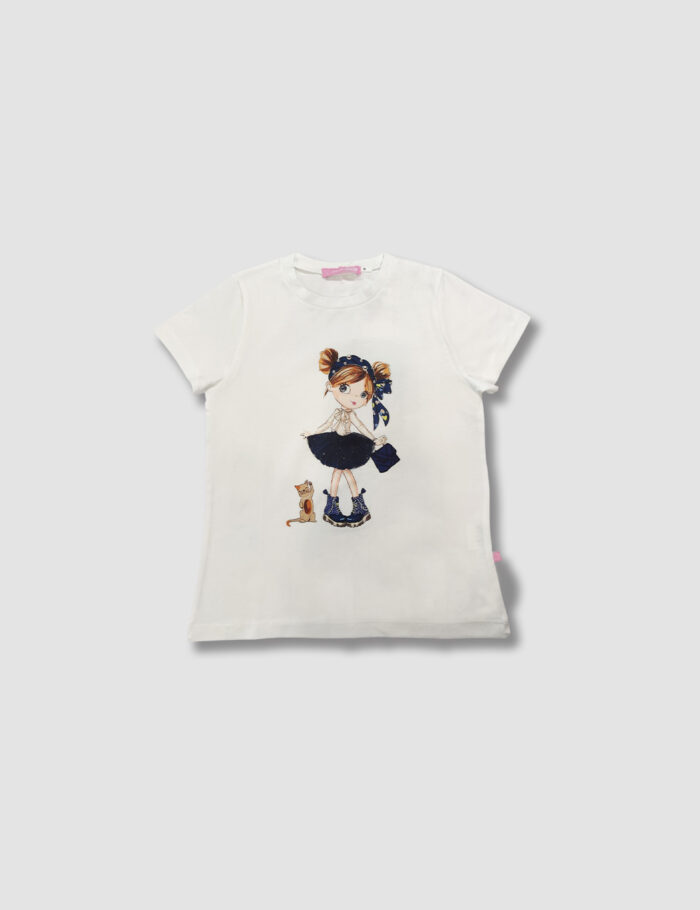 Camiseta Blanca Muñeca