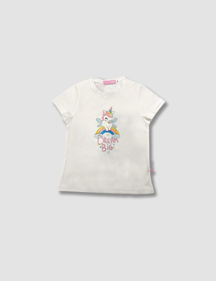 Camiseta Blanca Unicornio