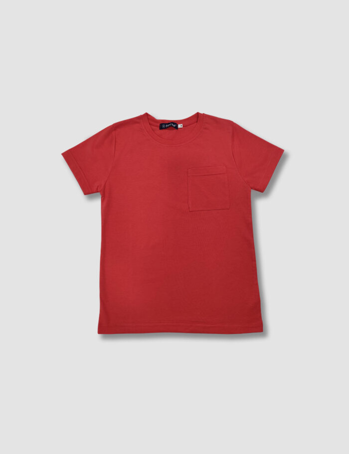 Camiseta Bolsillo Coral